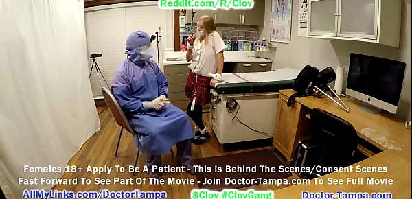 $CLOV Glove In As Doctor Tampa When New Sex Slave Ava Siren Arrives From WaynotFair.com! FULL MOVIE "Strangers In The Night" @CaptiveClinic.com